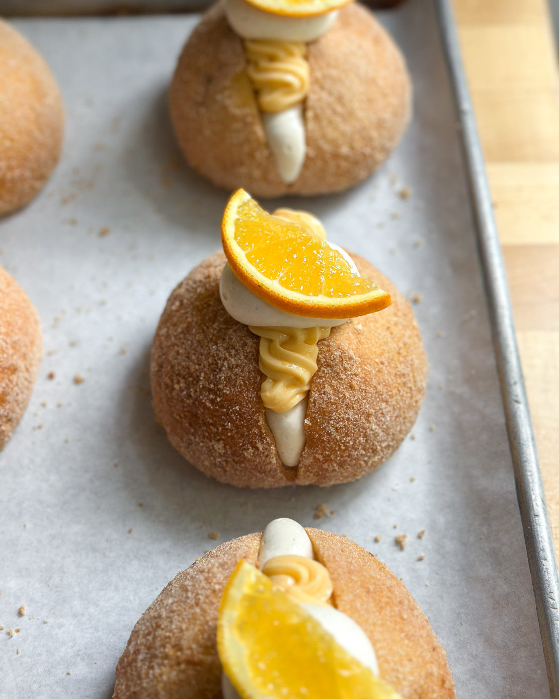Creamsicle Cone Bun