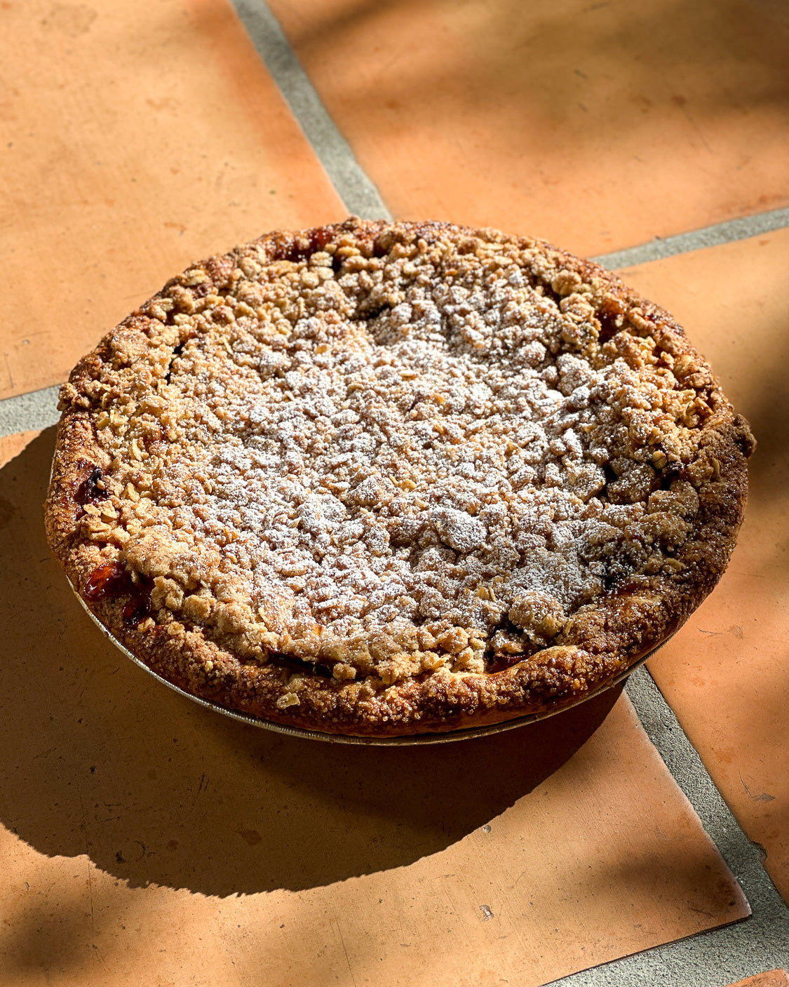 Apple Cinnamon Crumb Pie