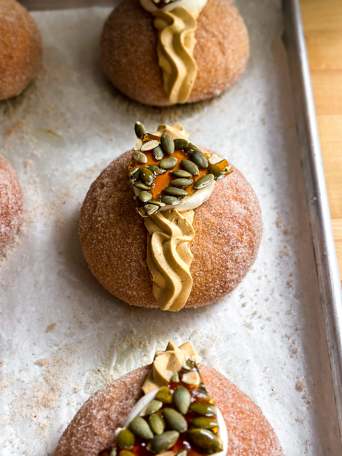 Pumpkin Praline Bun