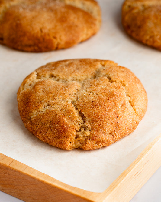 Boozy Eggnog Snickerdoodles (4-Pack)