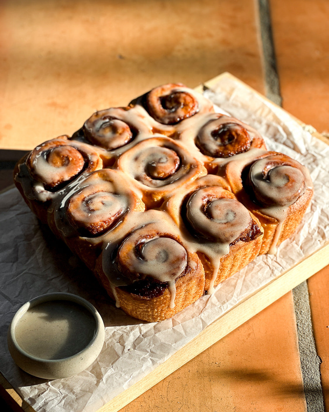 Pull-Apart Brioche Cinnamon Rolls