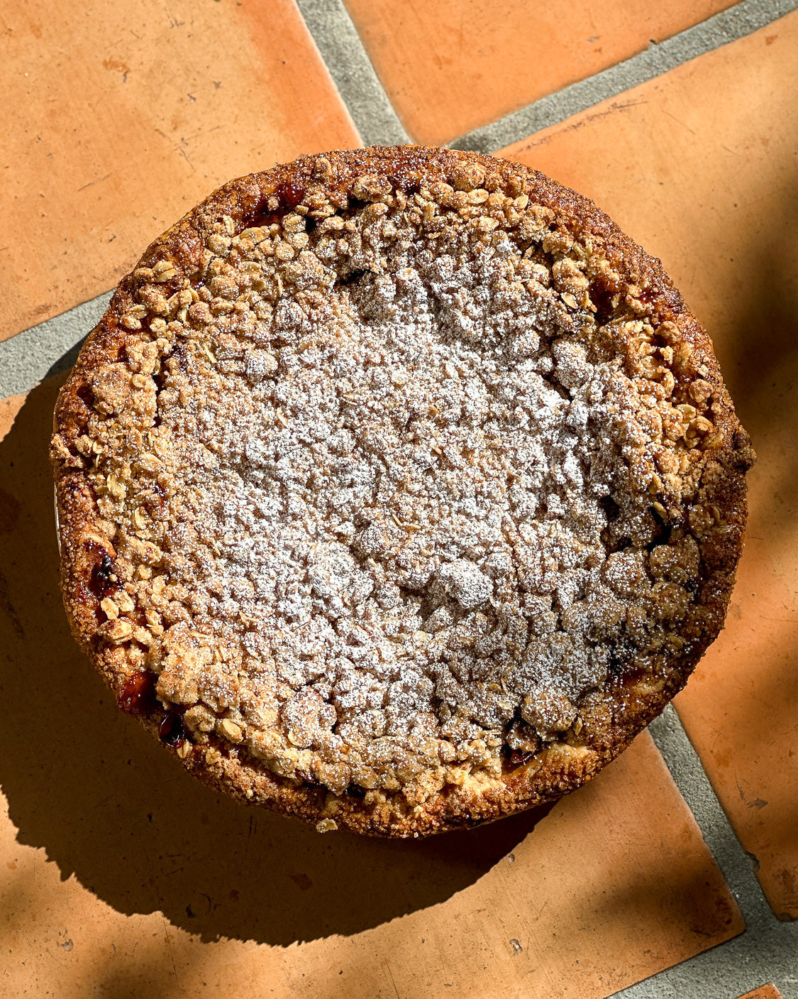Apple Cinnamon Crumb Pie